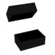 Boîte cloche noire en carton 135*85*H45mm